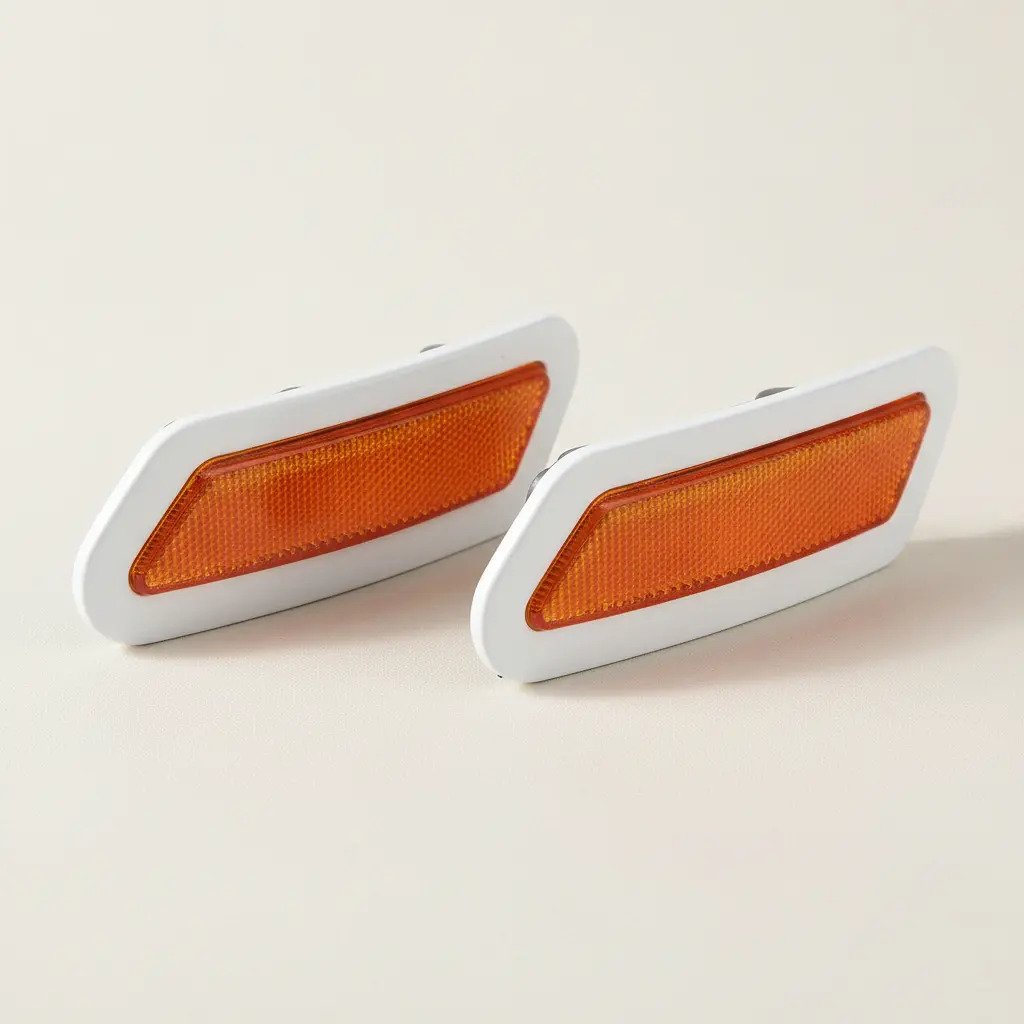 Reflejante Luz Posicion Delantero Derecho Audi Q5 18-24 Oem Naranja