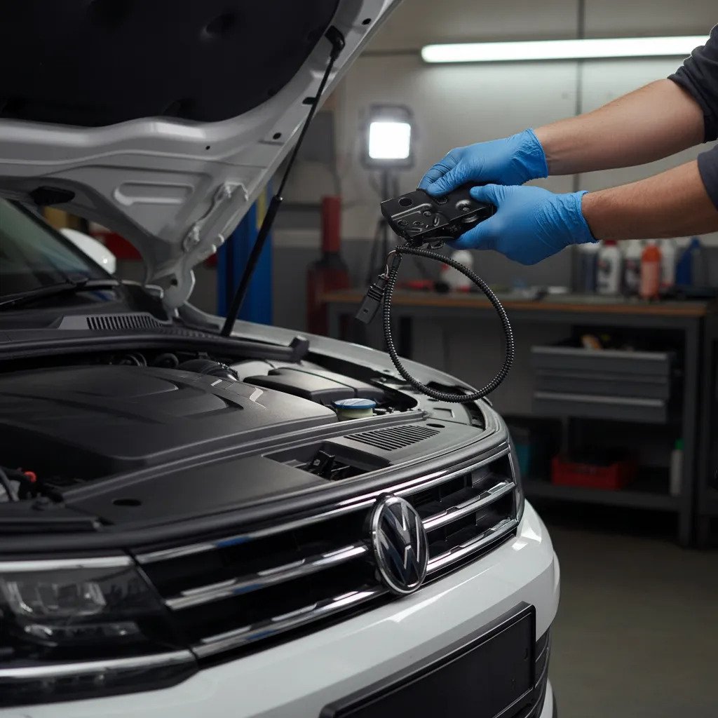 Cerradura Cofre Vw Mk7 Tiguan Nueva Original Vw 5g1823509d - Imagen 5