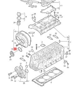 Junta Tapa De Distribución Original Audi Vw 2.0t 06l103583c - Imagen 3