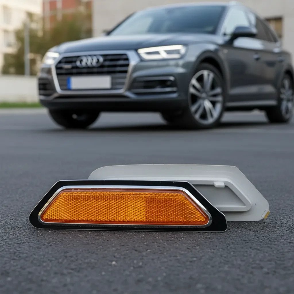 Reflector Luz Posicion Lateral Izquierdo Audi Q5 18-20 Oem Ámbar - Imagen 2