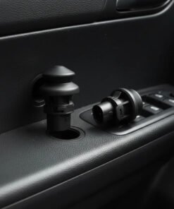 Alternative view of Interruptor Puerta Alarma Jetta Golf 6n0947563 Original Vw Negro