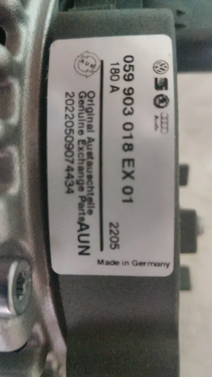 Alternador Para Audi A6 Q7 A4 14v 180a Nuevo Oem 059903018ex
